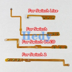 1PCS For Switch2 ON OFF Volume Button Control Mute Power Key Ribbon Flex Cable For Nintendo Switch Lite NS OLED Repair Part