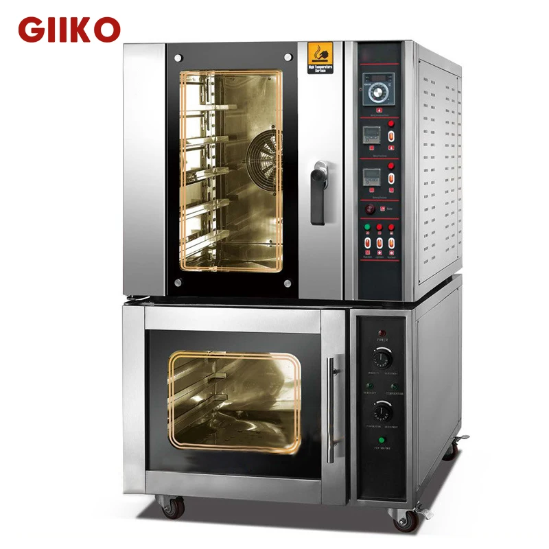 

Коммерческие 5 лотков + духовки с проектором, хлебопекарное оборудование, электрическая конвекционная печь с функцией пара