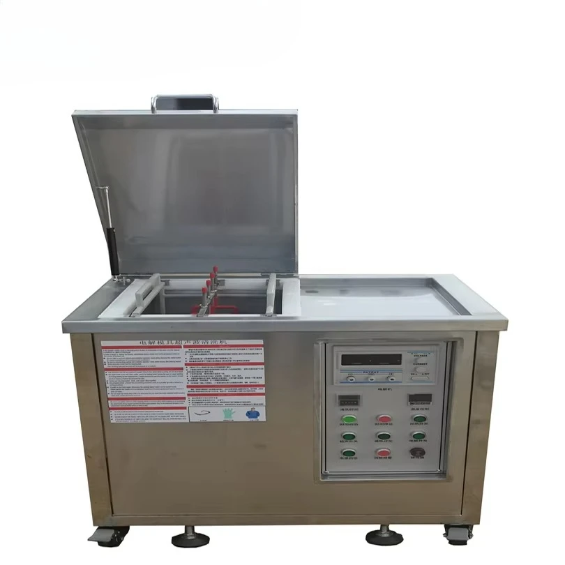 40KHz Ultrasonic Electrolytic Cleaning Tank Rubber Mold Washing Machine
