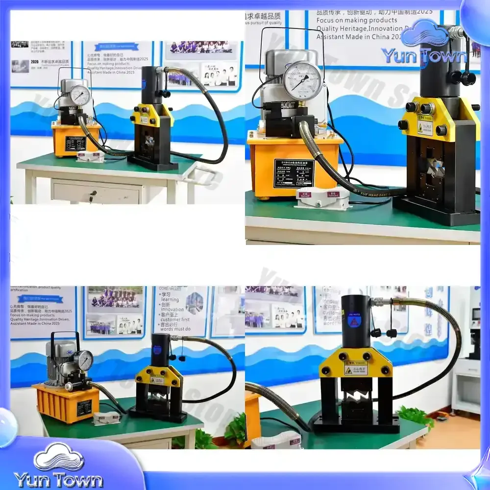 Portable Hydraulic Crimping Tool for Copper Terminal Cable Lug Round Spade Crimping Machine Cable Manufacturing Equipment