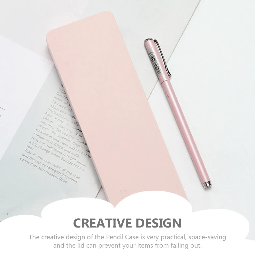 

Creative Space-Saving Pencil Case Organizer Plastic Pencil Boxes for Students and Office Workers