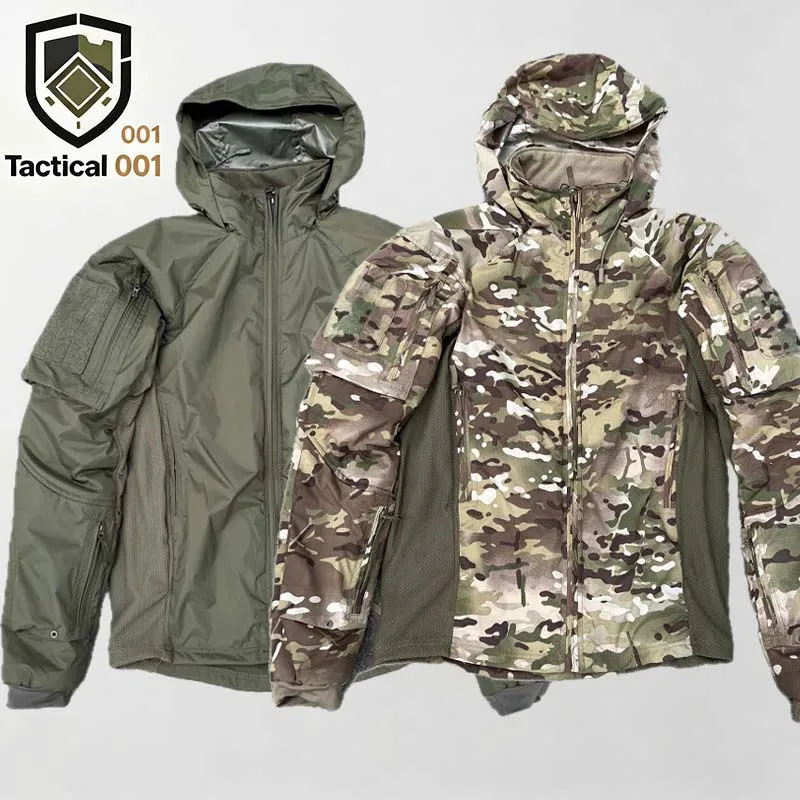 Soft-shell Breathable Jacket For Men Combat Cotton Uniform GEN.3 Battle Coat