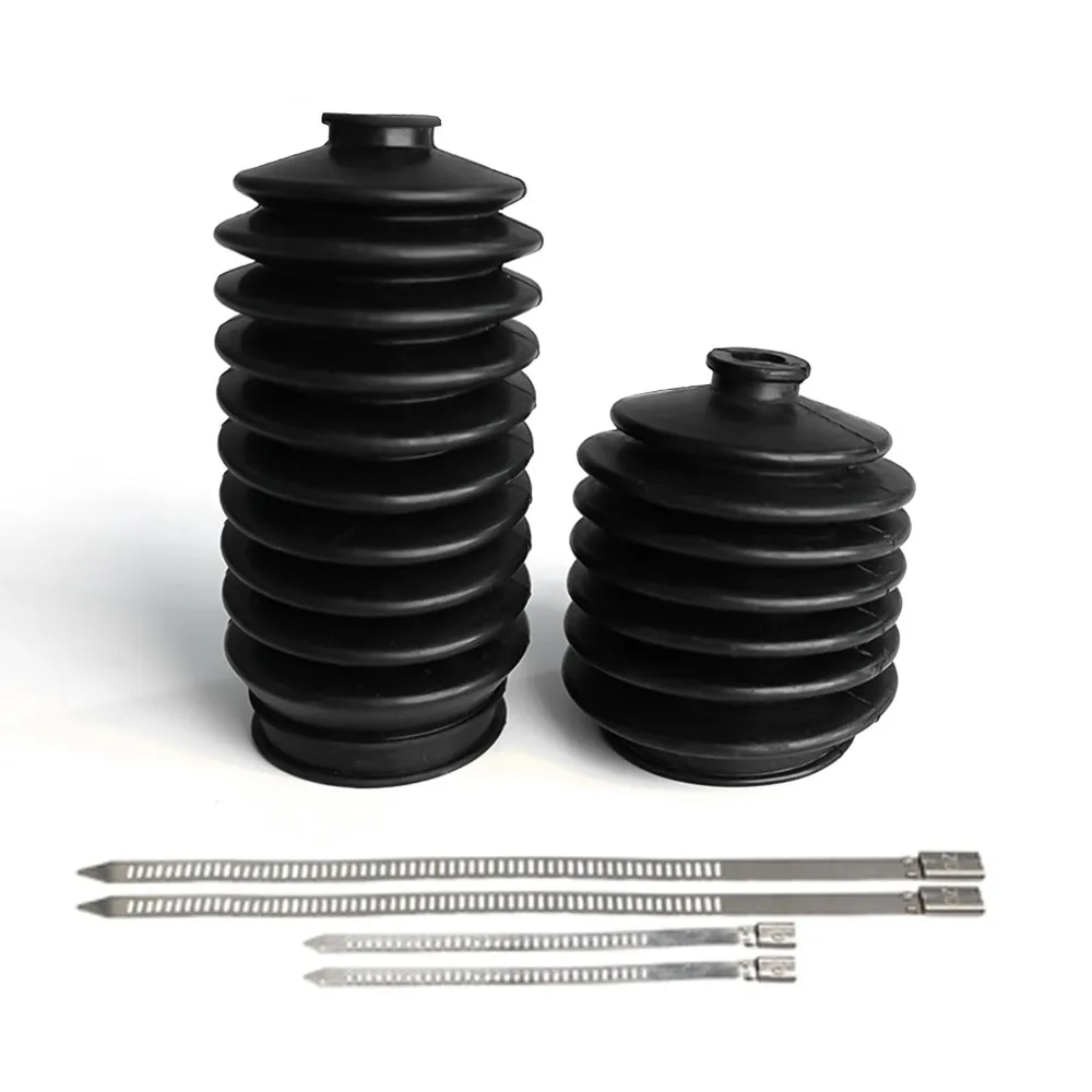 

1/2Set Steering Bellows With Stainless Steel Cable Tie For Club Car DS Gas Electric Passenger Side Driver Side 1013035 101880001
