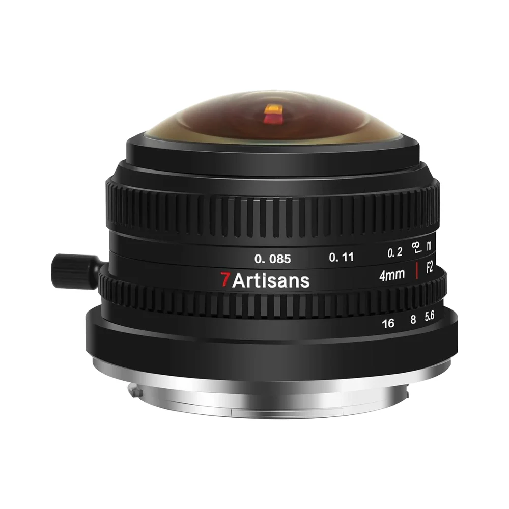 

7Artisans 4mm F2.8 Circular Fisheye Lens Ultra-Wide 225° Angle View Compatible APS-C so Ny E-Mount Cameras Including A6400 A6300