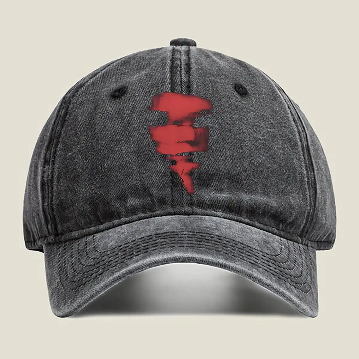

Red Ink Red Ink Minimalist - художественная мытая бейсболка