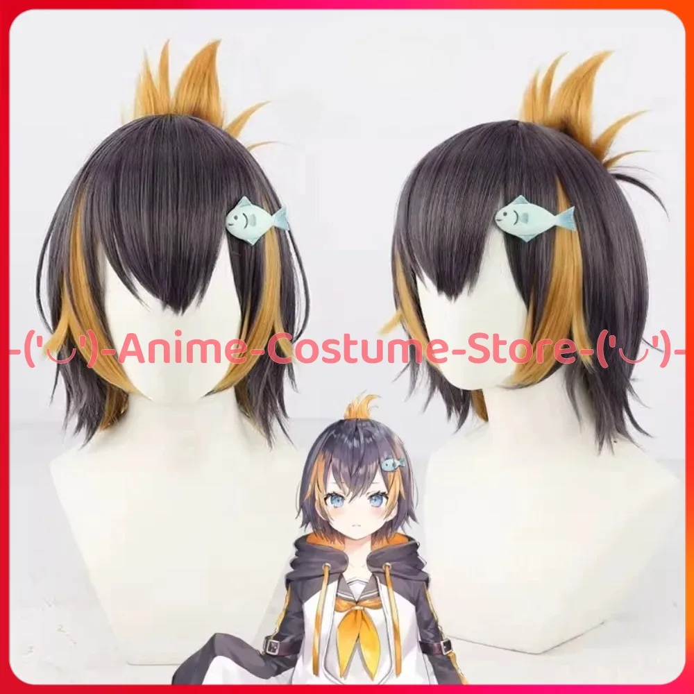 

NIJISANJI EN VTuber Petra Gurin Cosplay Wig Anime Character Halloween Carnival Party Costume Wigs Heat Resistant Synthetic Hair
