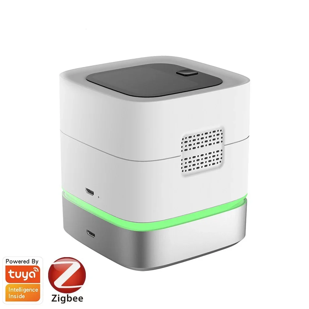 WiFi/ZigBee Environmental Sensor Air Quality Sensor PM2.5 VOC CO2 Smart Environmental Detector