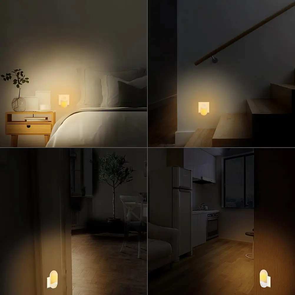 Induction Lamp Living Room Night Light Led Plug-in Remote Control Corridor PC Bedroom