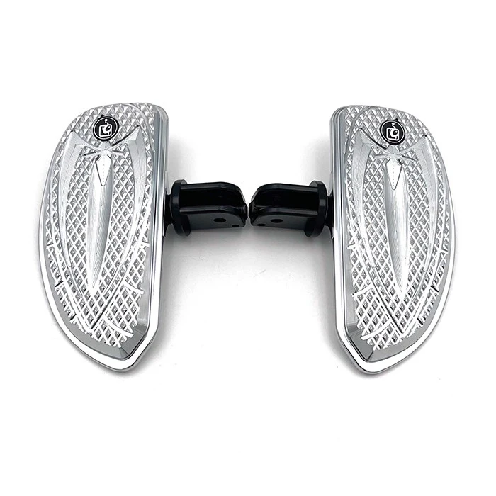 

For Harley-Davidson Sportster XL 1200 883 48 Dyna Motorcycle Front & Rear Enlarged Rest Foot Pedals Enhanced Comfort And Control