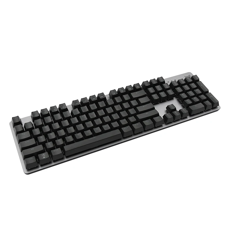 K845-cherry Mx Keyboard Gaming, kawat mekanik desain ergonomis lampu latar Keyboard untuk komputer