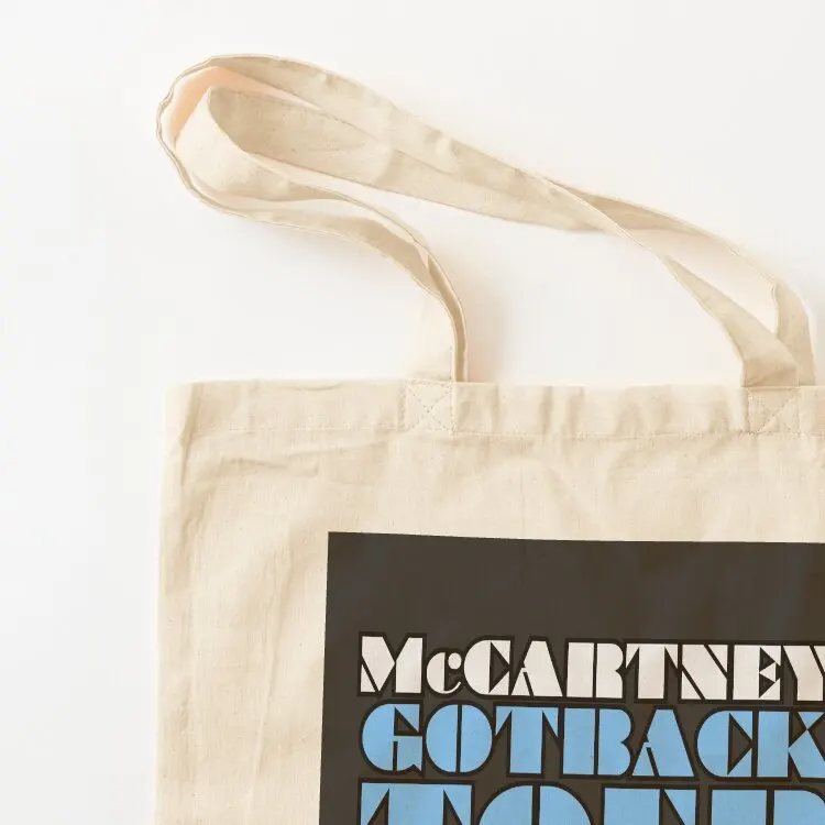 McCartney Got Back Tour 2024 Tote Bag tote bag canvas reusable grocery bags Shopper canvas shopping bag