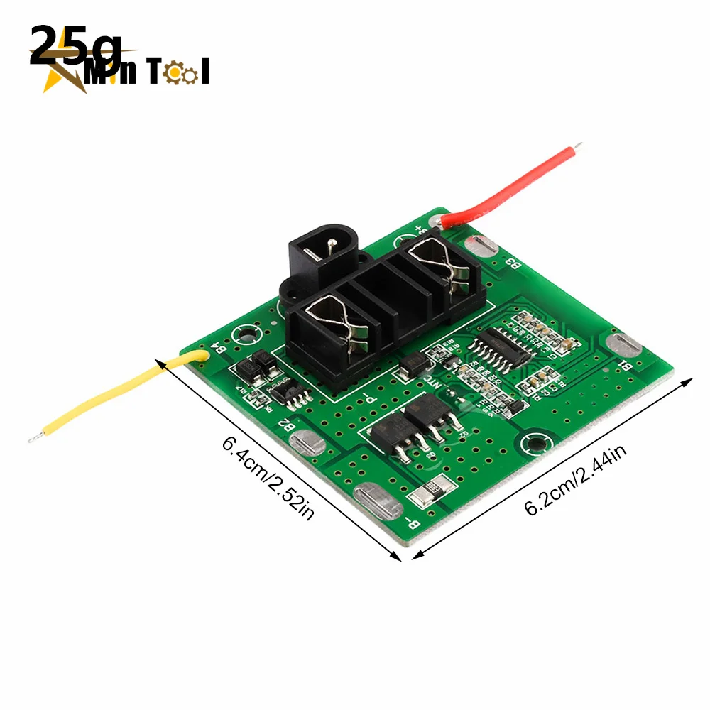 BMS 5S 12A 21V Li-ion Lipo 18650 Battery Cell Charge Board Overcharge/Short Circuit Protection for Power Tool Accessories