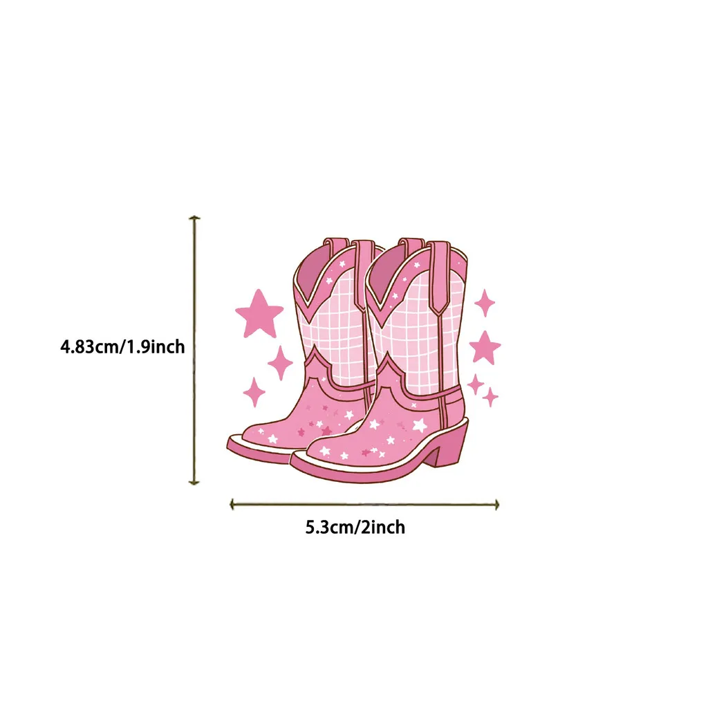 50 pegatinas de grafiti de vaquera disco de dibujos animados, impermeables para decoración DIY en guitarra, cuaderno, equipaje, tienda de pegatinas BulingBulingStickers