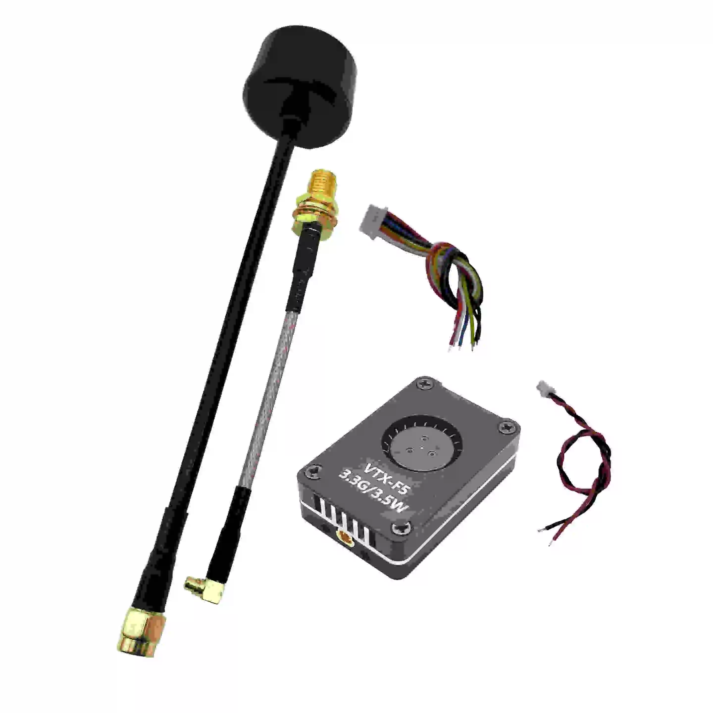 

Flyto 3.3G 3.5W 64CH VTX VRX Wireless Analog Image Transmission FPV Drone Long-distance Transmission Transmitter Parts Receiver