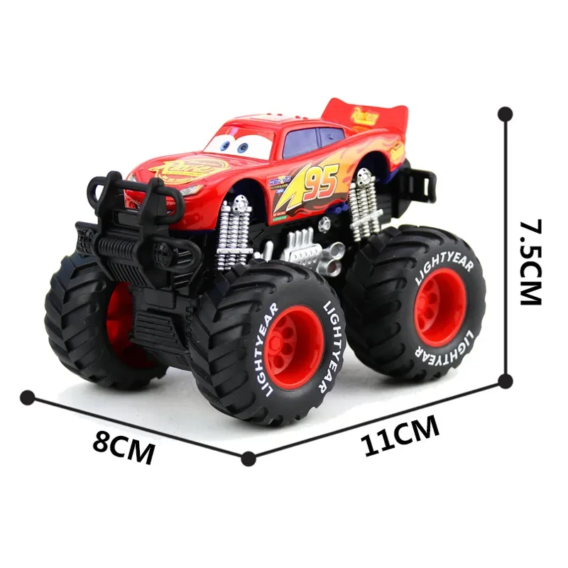 HOT Pixar Cars Toy Lightning McQueen Modalità ruota grande Jackson Storm Mater Forza inerziale Modello di auto Giocattoli Regalo di compleanno per bambini