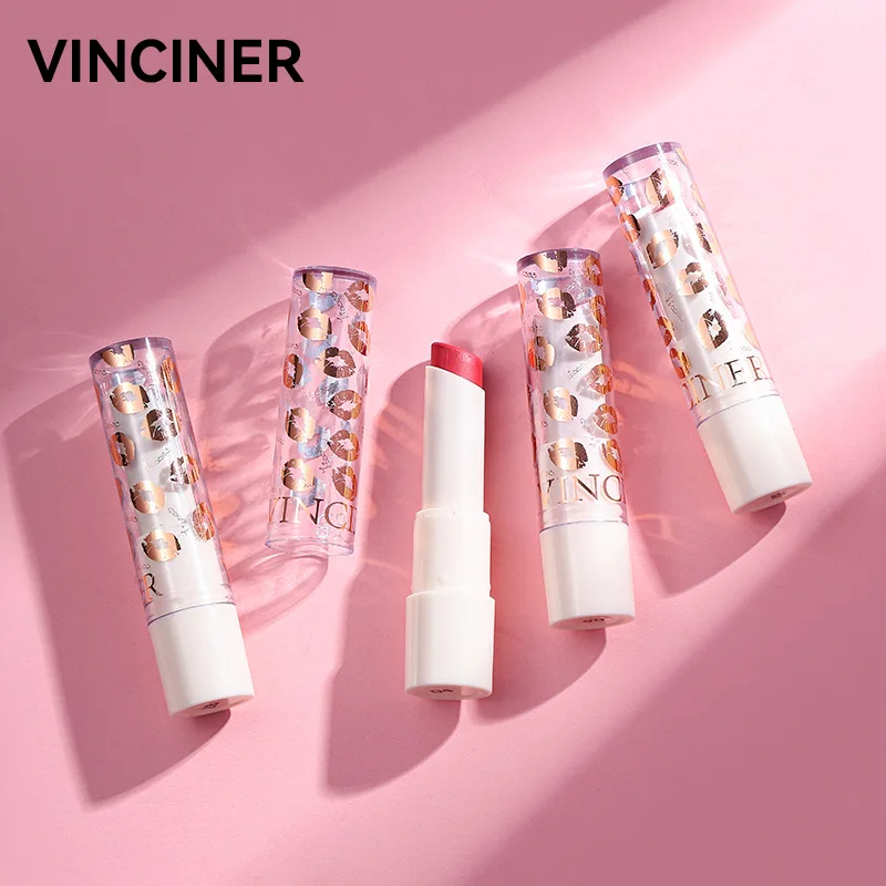 VINCINER-Impermeável hidratar batom, textura brilhante, reparação duradoura lábios, cosméticos de moda, 8 cores, venda quente