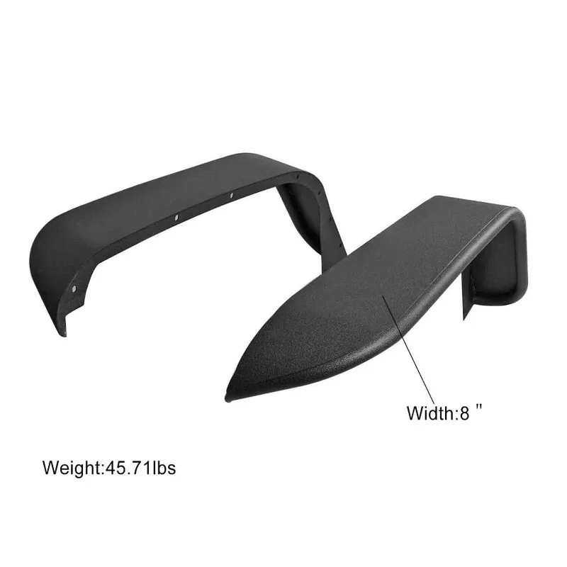 Wholesale Cheap Poisonous Spider Wheel Eyebrow For Jeep Wrangler JL 2018