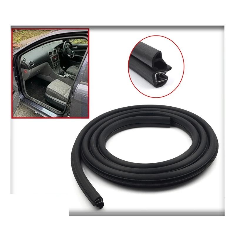FOR FORD FOCUS FRONT DOOR WEATHERSTRIP RUBBER SEAL 6M51B20530AA5YYW (2004-2011)