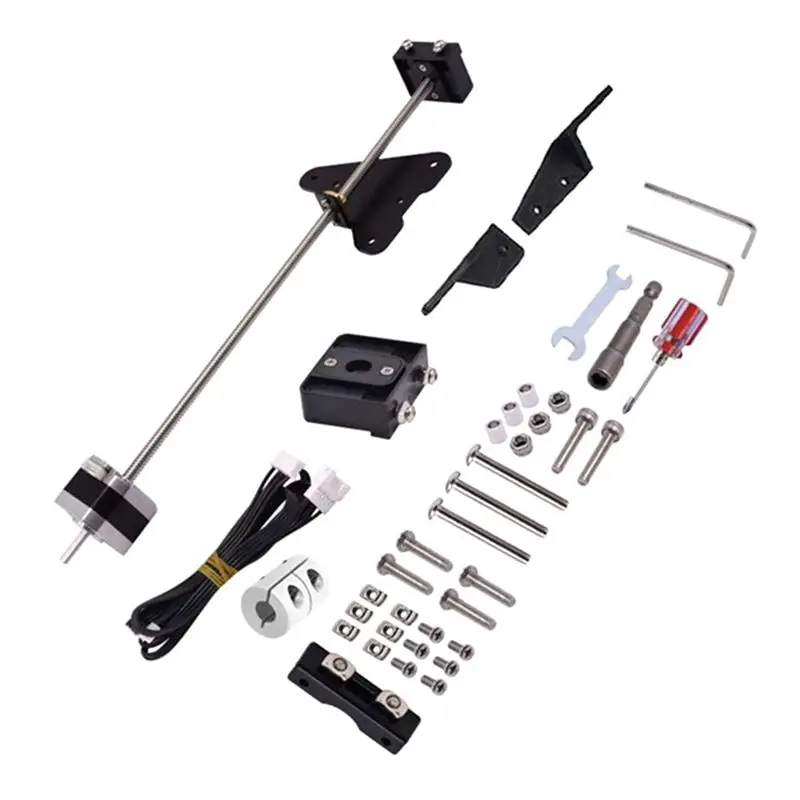 

AEF7-Dual Z Axis Leading Screw Rod Upgrade Kit 3D Printer Accessories With Stepper Motor Replacement For Creality Ender 3