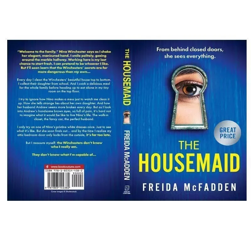 3 Books/Set The Housemaid Vol.1/2/3 in English Novel Books