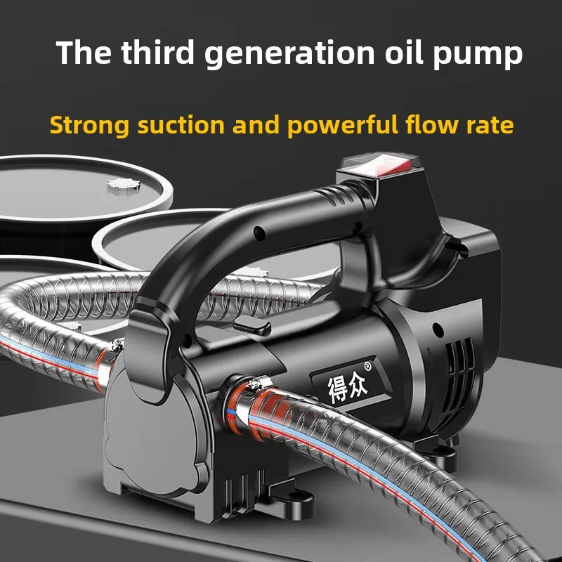 

Электрический масляный насос, небольшой насос 12 В, 24 В, 220 В, самовсасывающий насосный артефакт