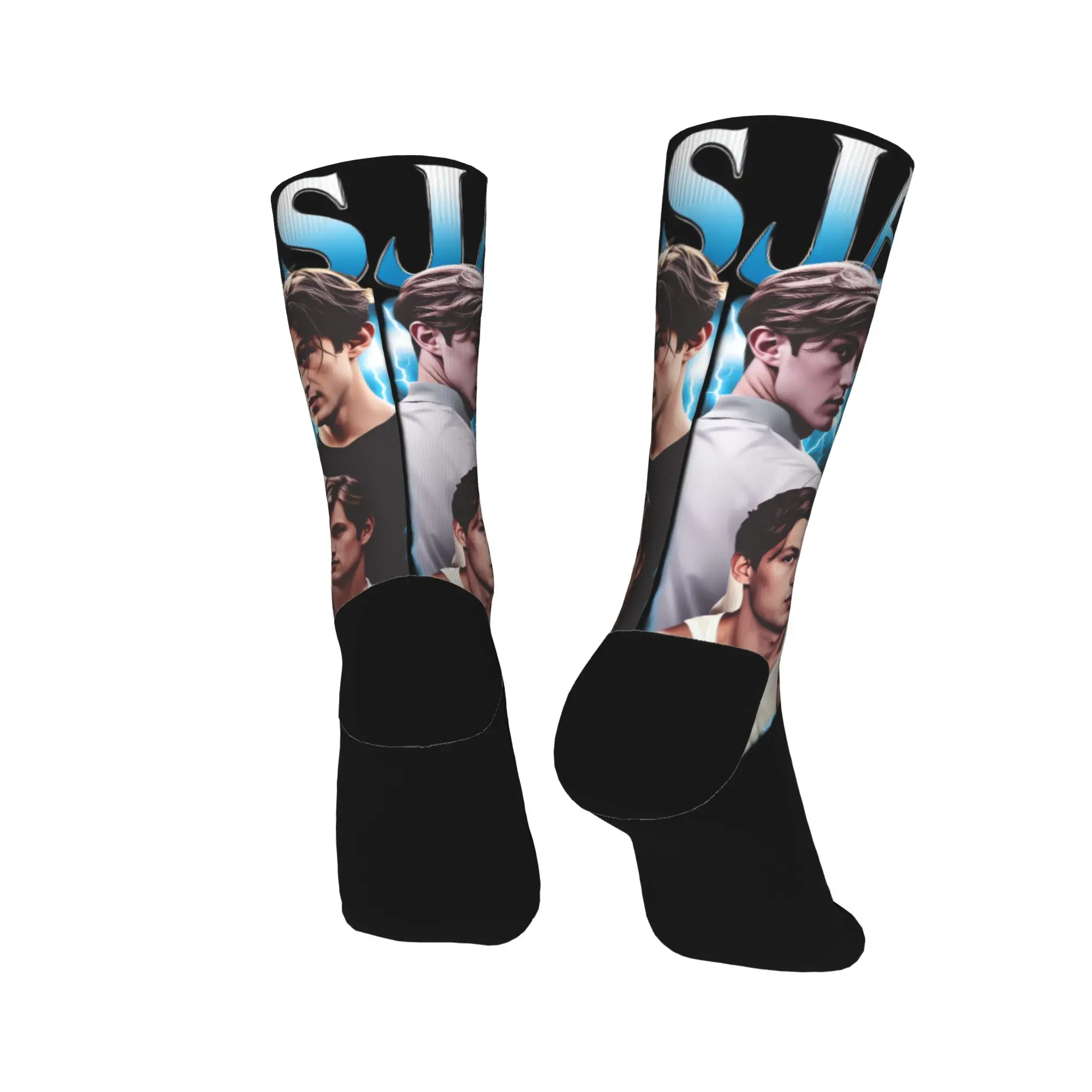 جوارب جيمس بوفورت جوارب مخصصة مضادة للانزلاق للرجال جوارب شتوية كلاسيكية لركوب الدراجات #4