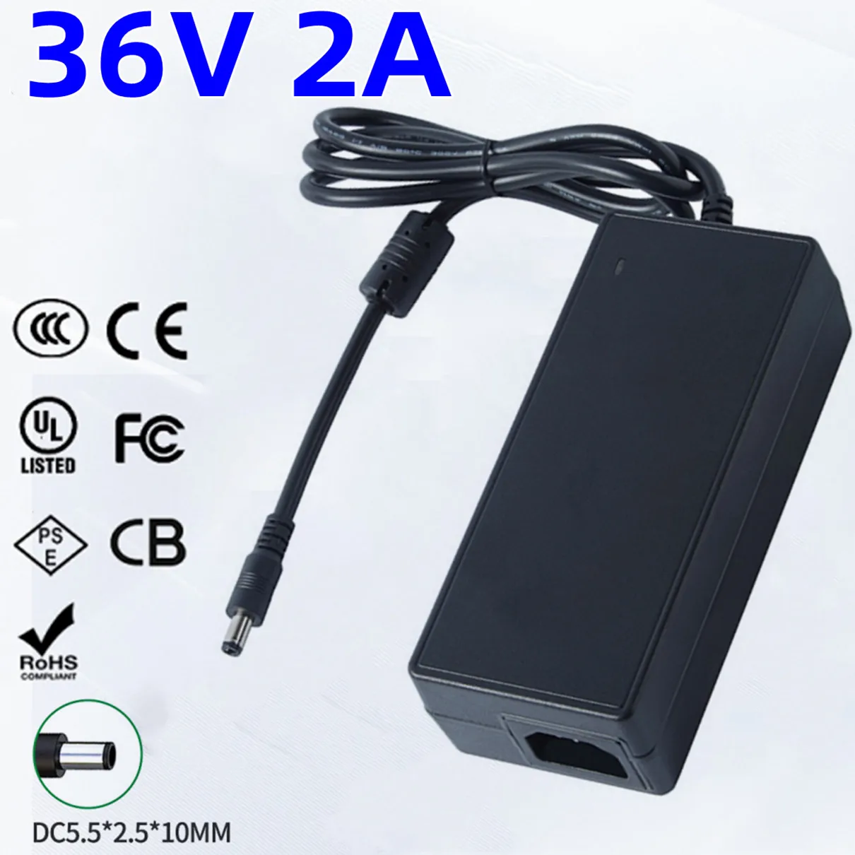 36v 2000ma Power Supply 36V 2A Power Adapter Converter 72W Source For LED Light Strip Stabilized Converter Water Purifier Audio