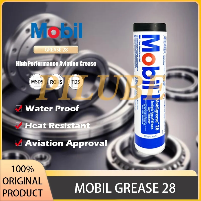 MOBIL GREASE 28 High Performance Aviation Lubricant for High-Performance Low-Temperature Applications Original Product