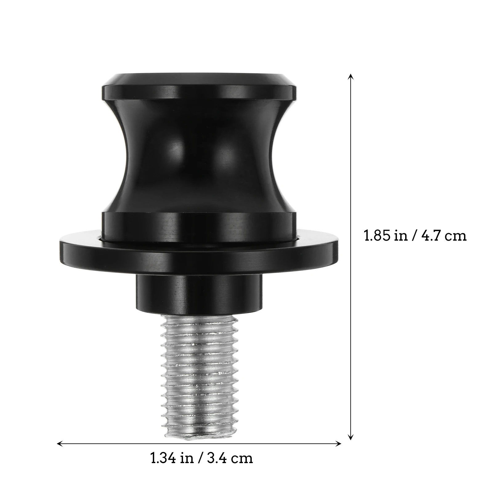 

1 Pair Motorcycle Spools Slider Frame Screws Aluminum Rear Wheel Axle Screw Durable Engine Cover Replacement Spool Slider Stand