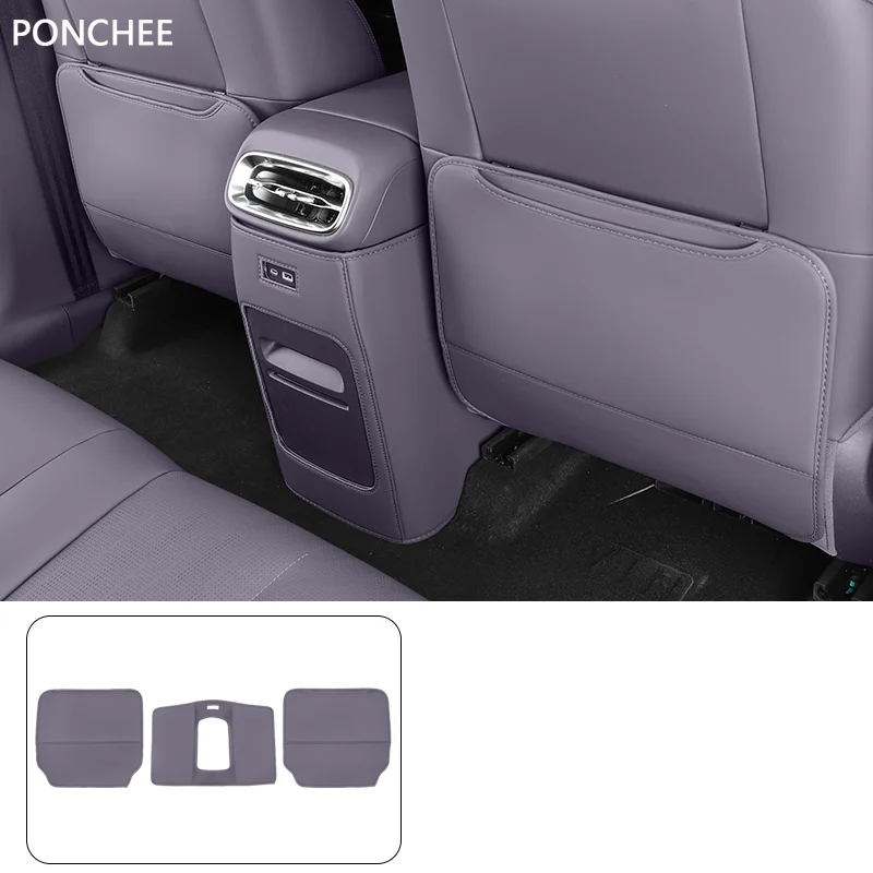 

For Leapmotor B10 2025 2026 Seat Anti-kick Pad Protective Pad Dirt-resistant Original Car Color Automobile Modification Supplies