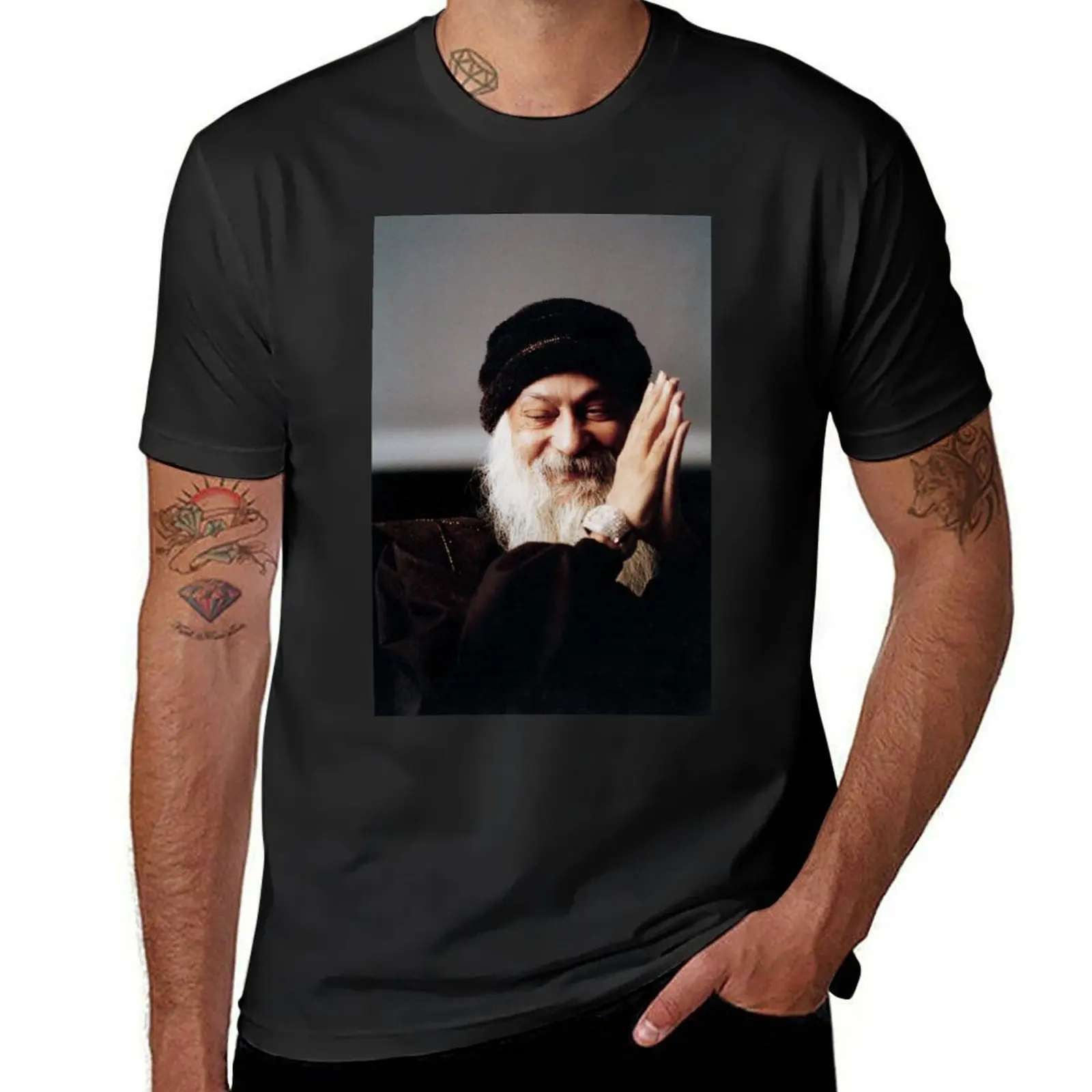 

Osho T-Shirt customizeds vintage clothes oversized t shirt men