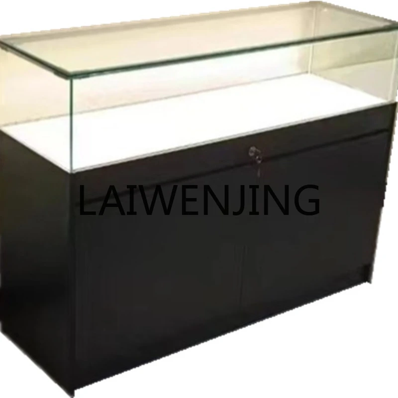 

RWJ Paint Shelf Wood Antique Display Cabinet Jewelry Showing Cabinet Boutique Cabinet