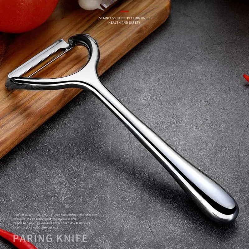 Stainless Steel Fruit Vegetable Peeler Potato Carrot Apple Peeler Grater Kitchen Gadget Multifunctional Steel Vegetable Tools