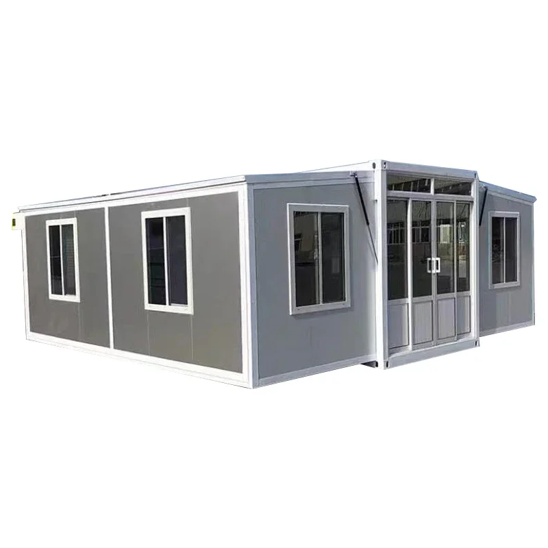 Folding House Expandable Modular Home 20ft 40ft Prefab House Expandable Container House Tiny Home Office Villa