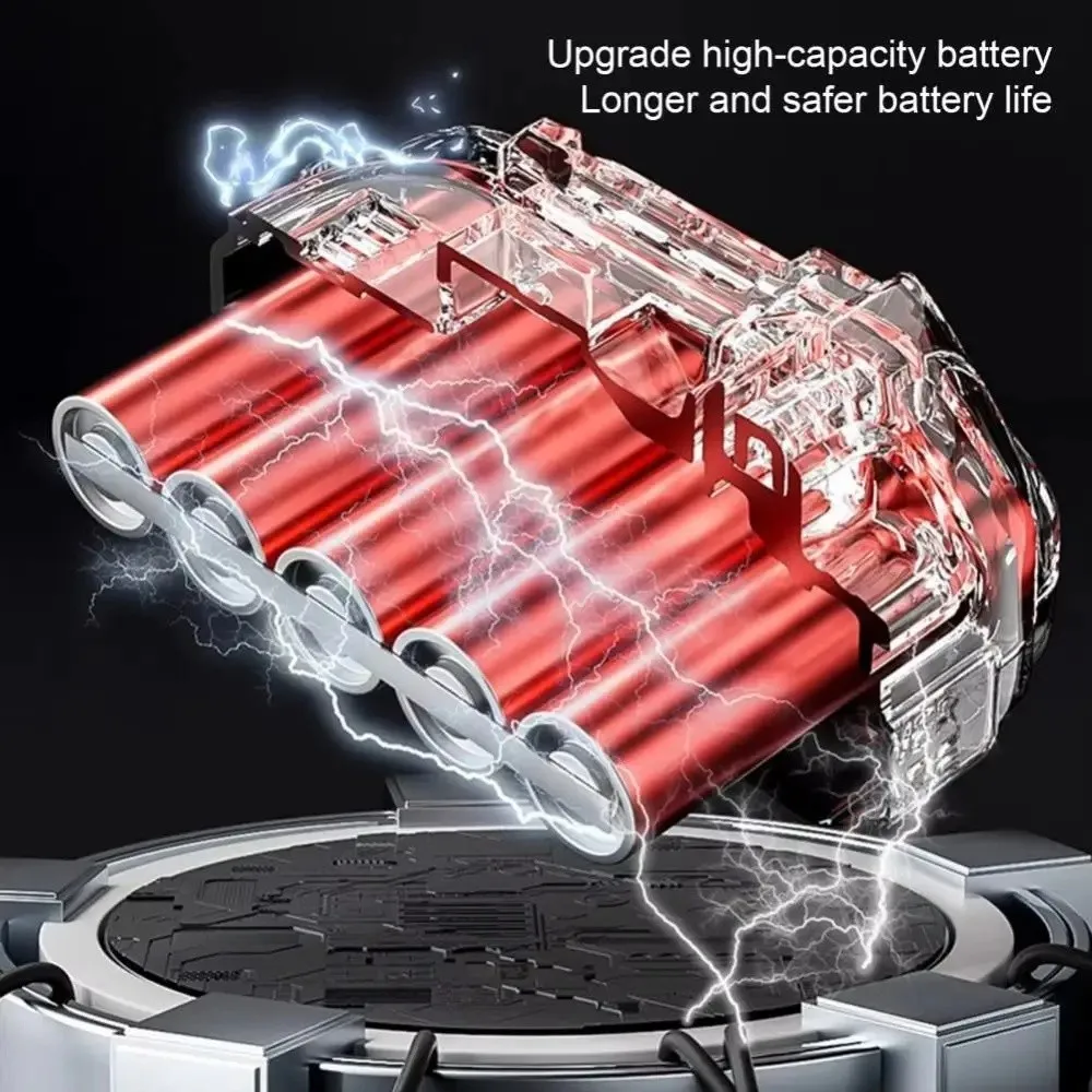 

5000Pa Suction Car Vacuum Cleaner Super Suction High Power Wireless Dust Blower 1500mAh Handheld Cordless Auto Vacuum Car