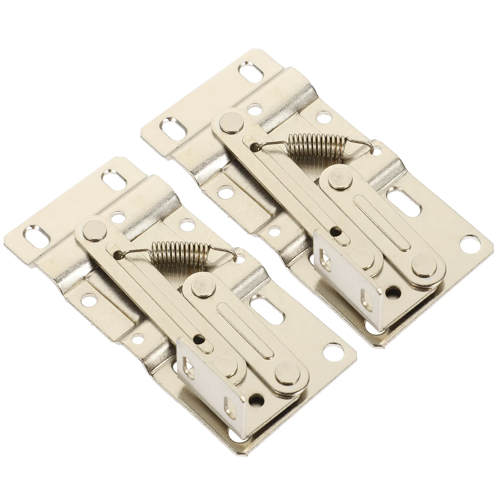 2 Pcs Flip down Hinge Tip Out Tray Hinges for Spring Loaded Scissor Cabinet Doors Soft Hidden