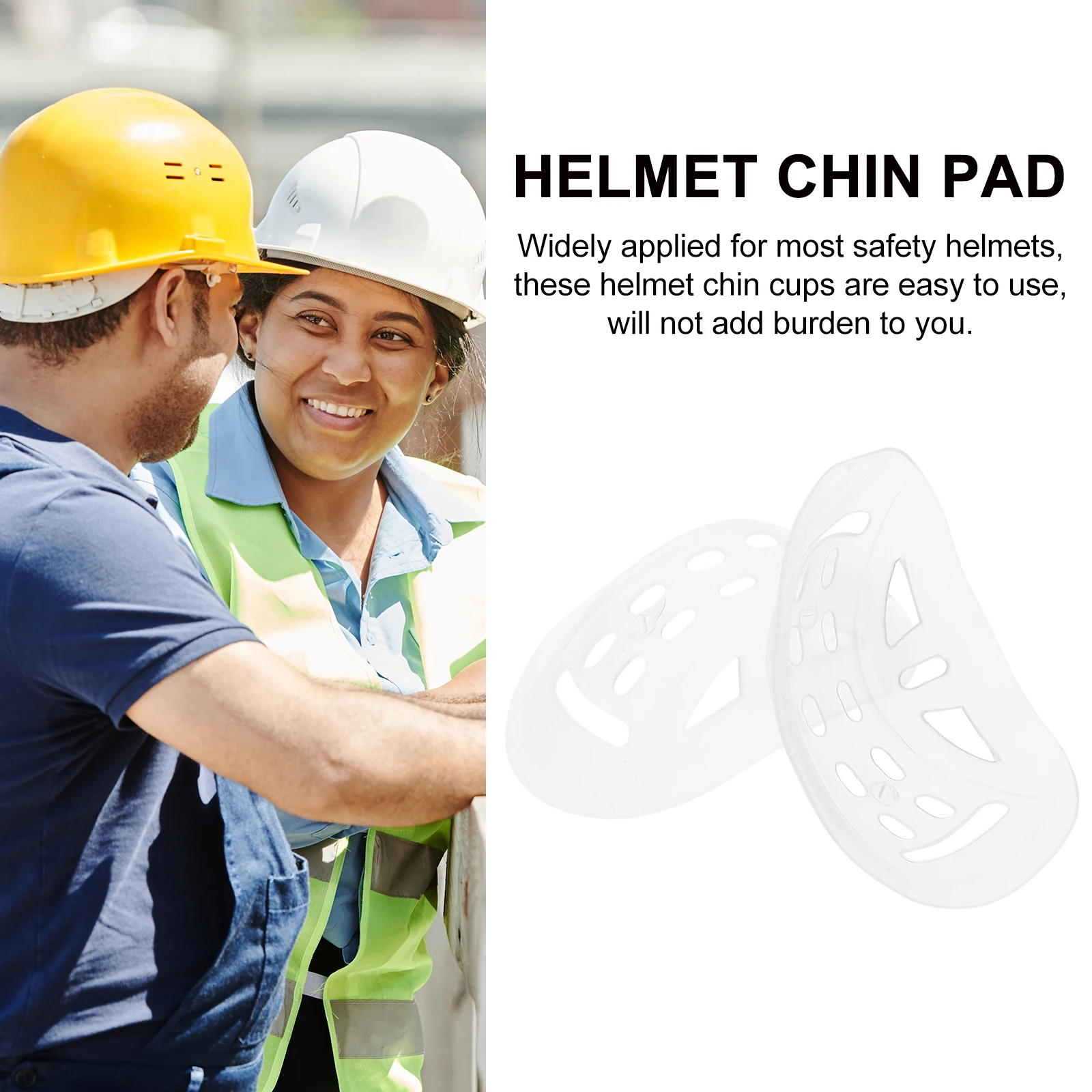 

10pcs Safety Hat Cups Pads Comfortable Protective Chin Cushions 2Cm Wide Accessories For Most Helmets Hard