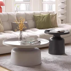 Living Room Coffee Tables Modern Round Metal Luxury Unique Coffee Tables Minimalist Design Tavolino Da Salotto Furniture