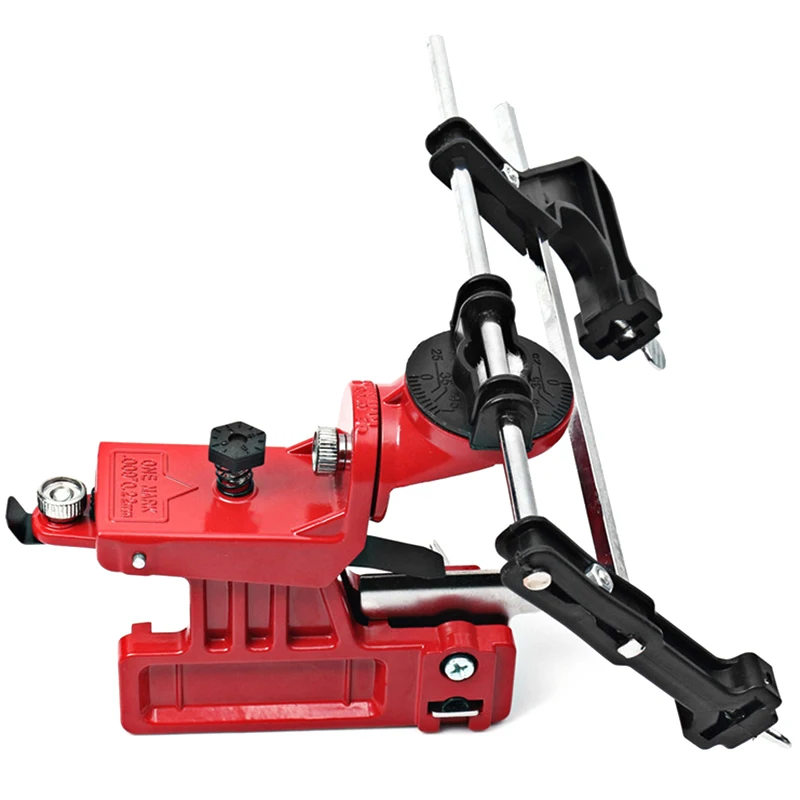 PORK-Universal Pro Lawn Mower Chainsaw Chain File & Guide Sharpener Grinding Guide For Garden Chain Saw Sharpener Garden Tools