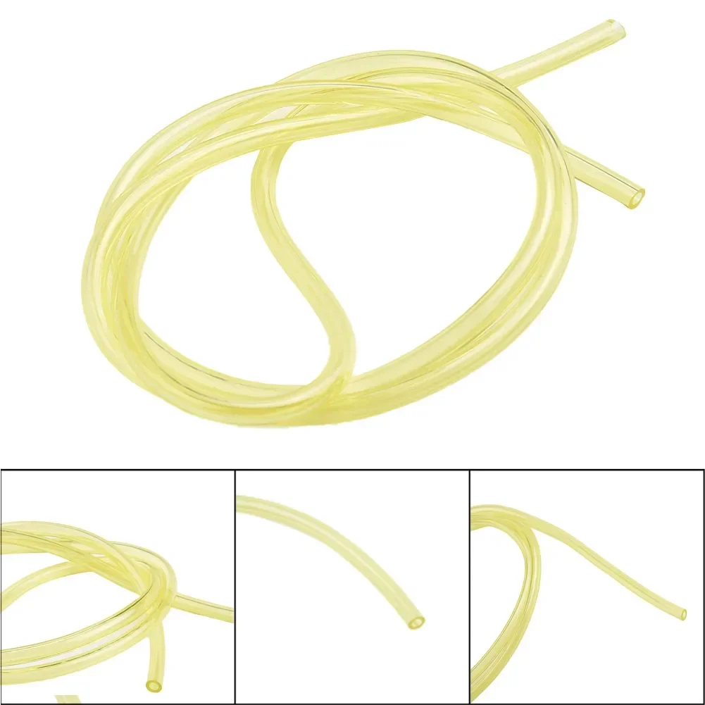 Hot New Fuel hose Spare Yellow 1m Chainsaws Flexible Part Petrol Pipe Replacement Replaces for Petrol Strimmers