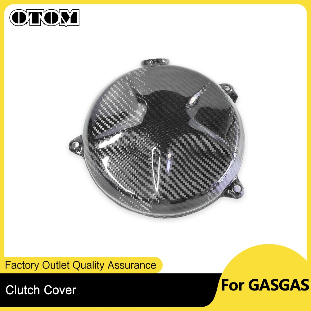 

OTOM Motorcycle Engine Clutch Cover Protection For GASGAS EC MC 250/300/250F/350F/450F ES 350/500 EW EX 2024-2025 Carbon Fiber