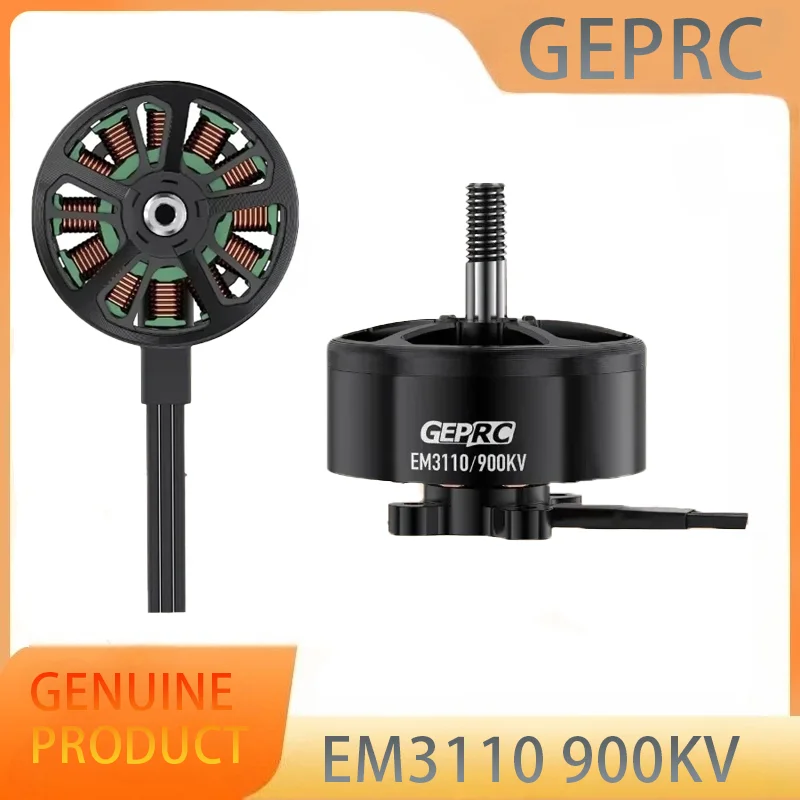 

GEPRC EM3110 3110 900KV Motor 6S LiPo for 8-10inch FPV Freestyle Long Range Drones DIY Parts