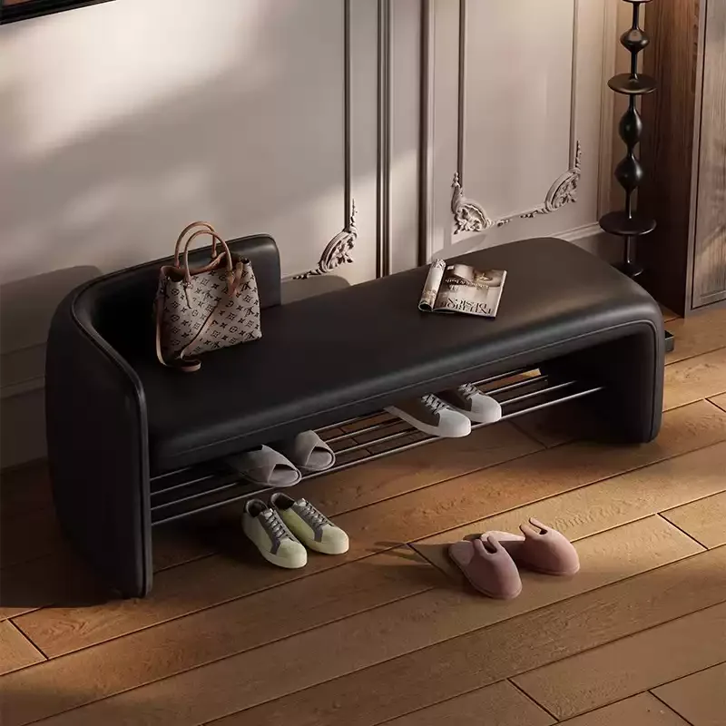 Bangku Langkah Ergonomis Minimalis Bangku Kaki Nyaman Minimalis Lembut Profesional Rendah Ornamen Tabouret Tunggu Dekorasi Rumah