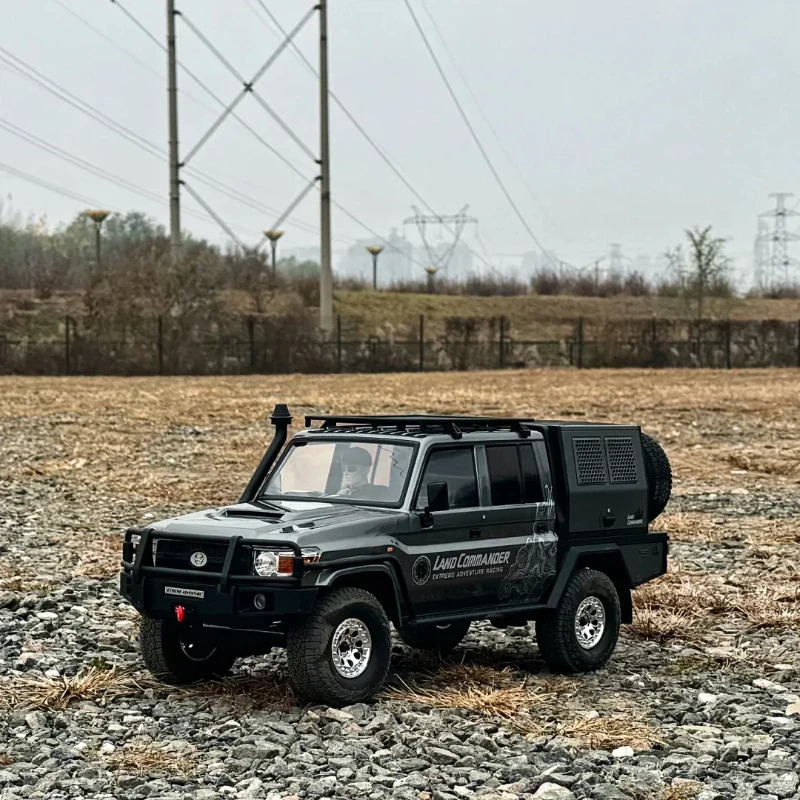 RGT EX86160 1 10 مقياس LC79 قائد التحكم عن بعد الزاحف 4WD الكهربائية على الطرق الوعرة شاحنة مفصلة الجسم RC نموذج سيارة RTR #4