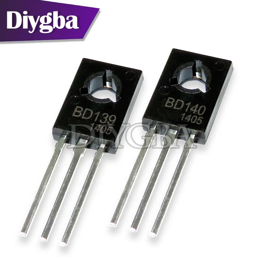 20PCS BD139 BD140 TO126 TO-126 new voltage regulator IC BD139 BD140 DIYGBA