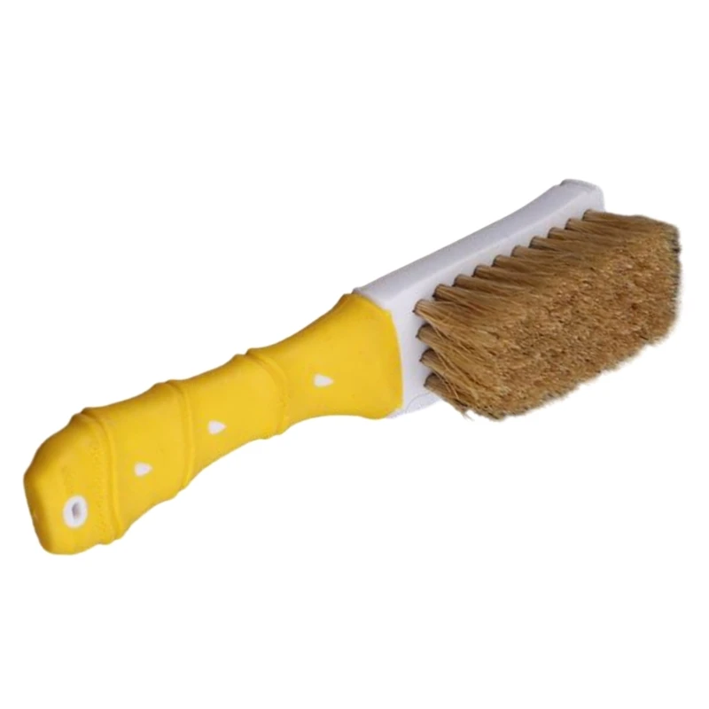 Cleaning Tool Boar Hair Bouldering Brush Climbing High Quality Bristles Camping Brush Cleaner Tools with Silicone Handle