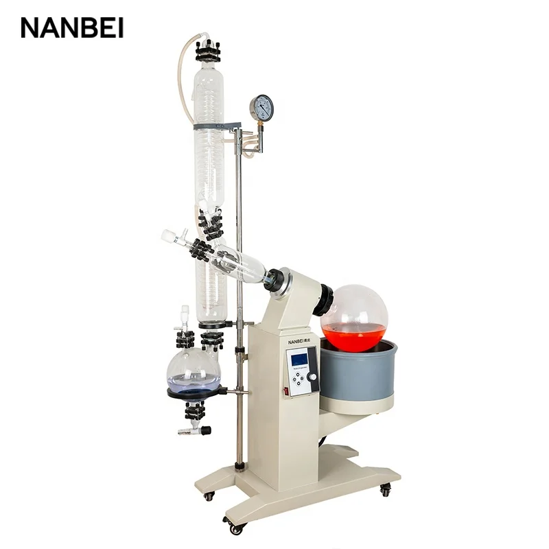 

20l 50l 100l vacuum digital rotary evaporator with chiller vaccum pump