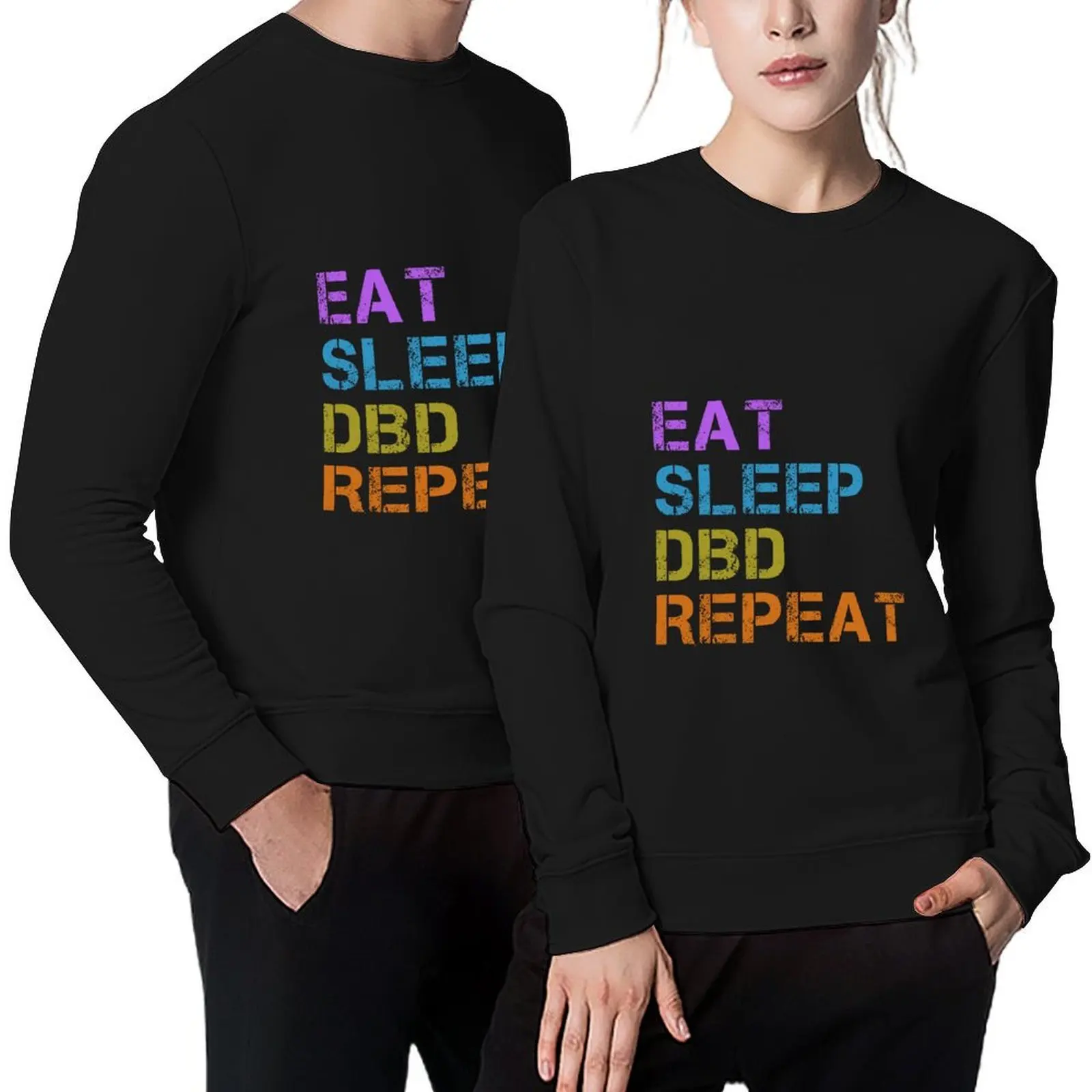 

EAT SLEEP DBD REPEAT Pullover autumn men wear men clothing mens clothing men's sweatshirt