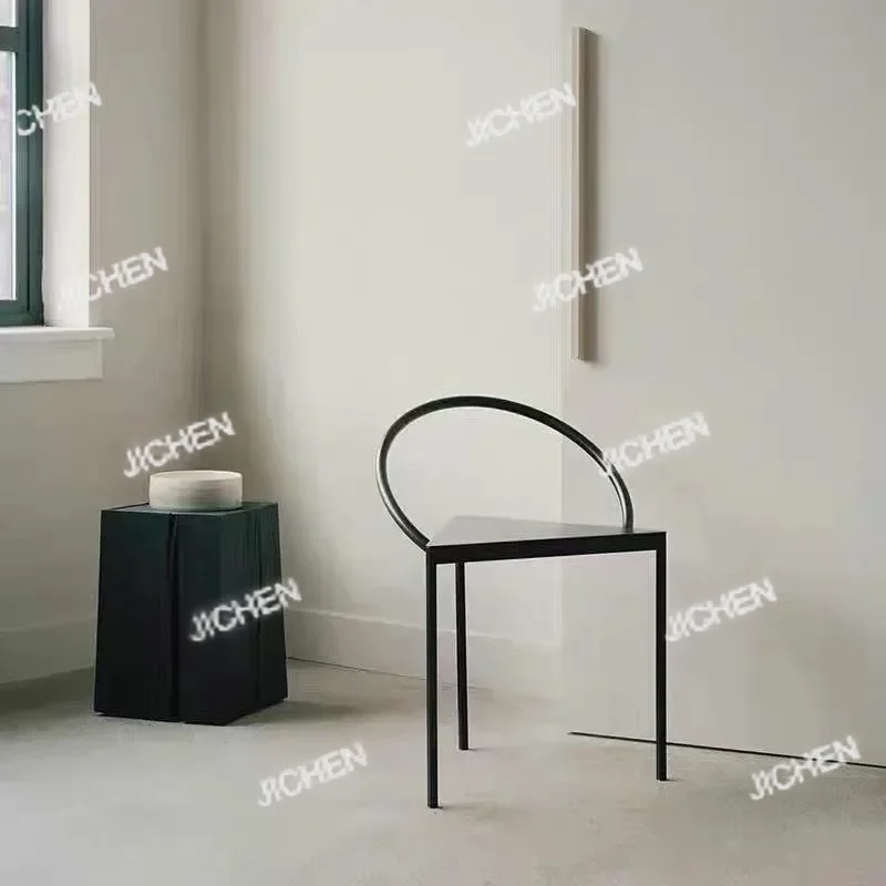 

Стул JC: Современный, Простой, Стильный, Металлический, Треугольный, Круглый, Дизайнерский, Для Дома и Ресторана