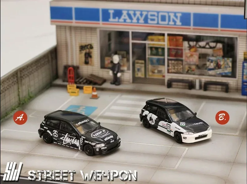 

Литая под давлением модель автомобиля SW 1:64 Civic EG6